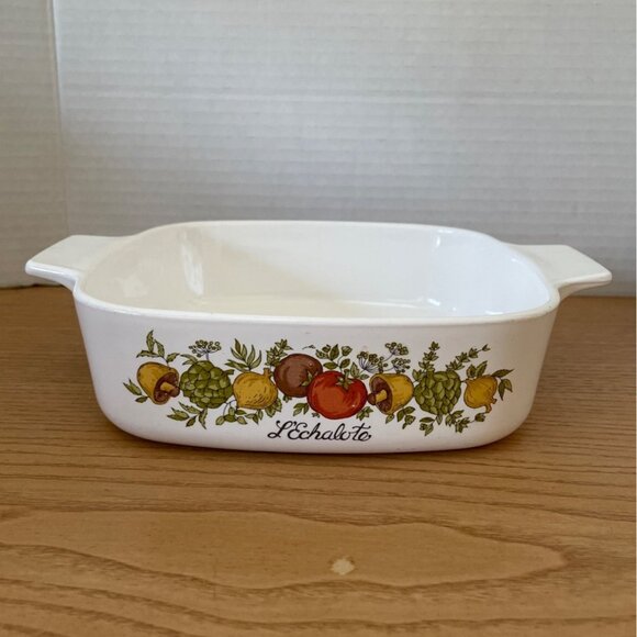 Vtg Corning Ware La Marjolaine 3-Piece Casserole Dish Set A-2-B / A-1-B / P 43 B - Picture 4 of 9
